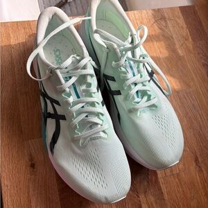 Asics Magic Speed Women's Mint Green Athletic Running Shoes